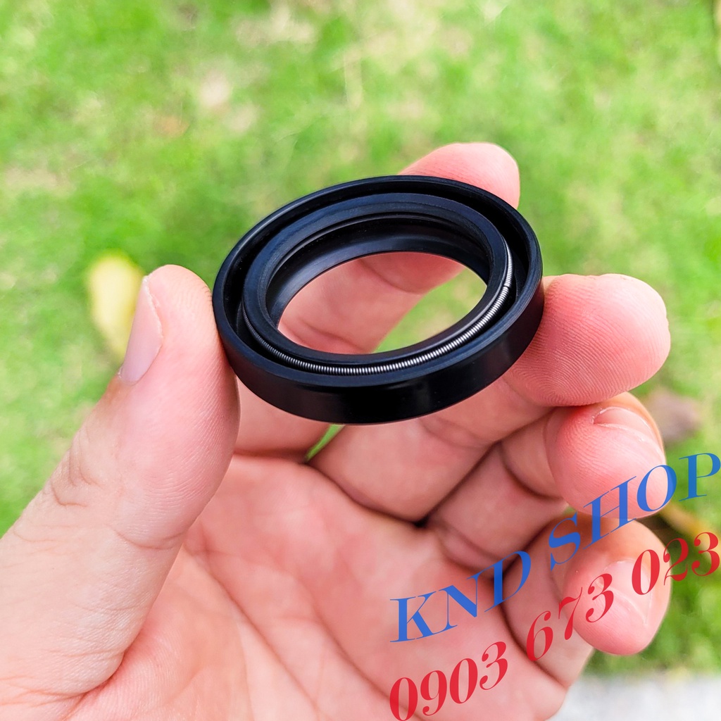 Phớt nhớt  và bụi  TCY 33x45x7/10 , phốt cao su có lò xo bảo vệ vòng bi bạc đạn | KND Shops