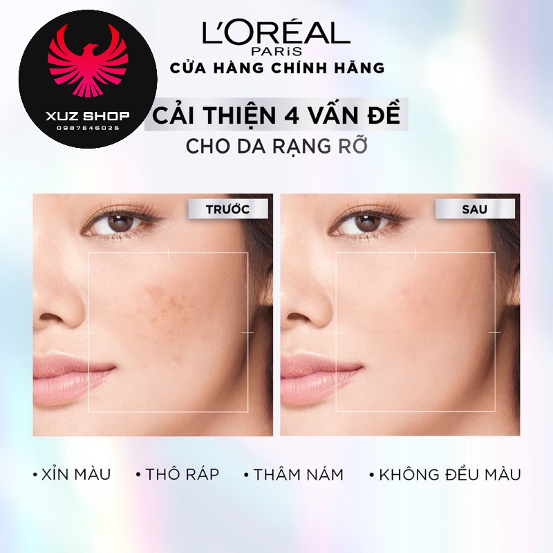 7.5ml - Kem Dưỡng Sáng Da Mờ Thâm Nám Tàn Nhang L’OREAL ban đêm