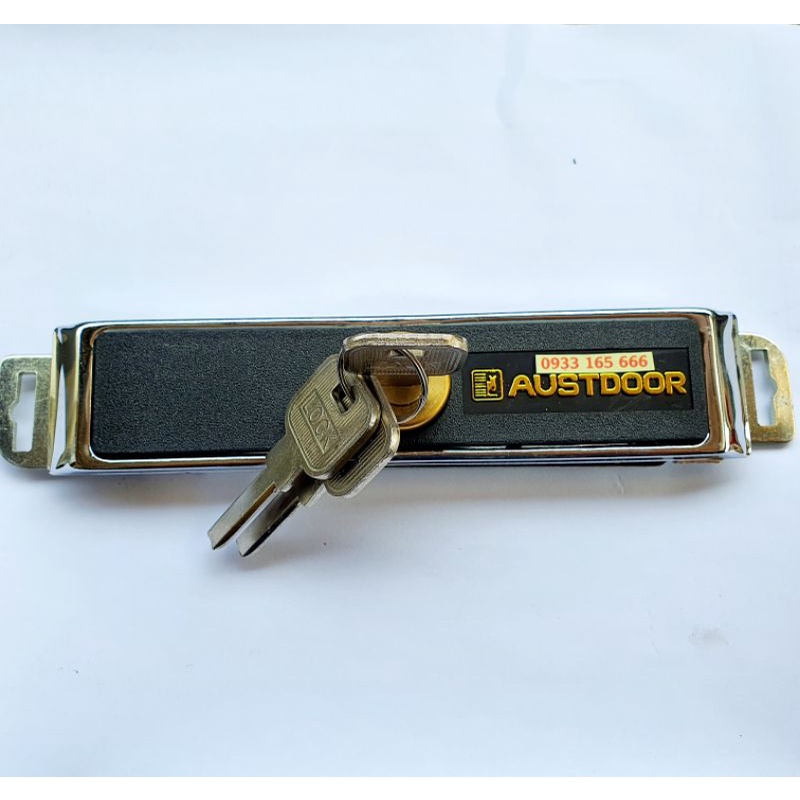 Khóa cửa cuốn Austdoor KH5 - khóa ngang - khóa cơ cửa cuốn chính hãng