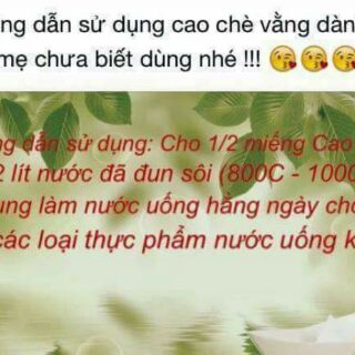 Cao chè vằng