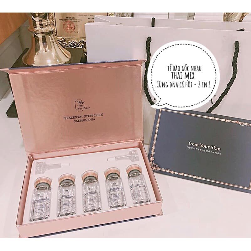 TẾ BÀO GỐC NHAU THAI DNA CÁ HỒI PLACENTAL STEM CELLS SALMON DNA CHÍNH HÃNG