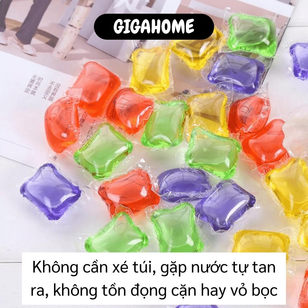 Viên Giặt Quần Áo GIGAHOME Combo 30 Viên Giặt Xả Quần Áo Giúp Thơm Tho Và Làm Mềm Vải 9749