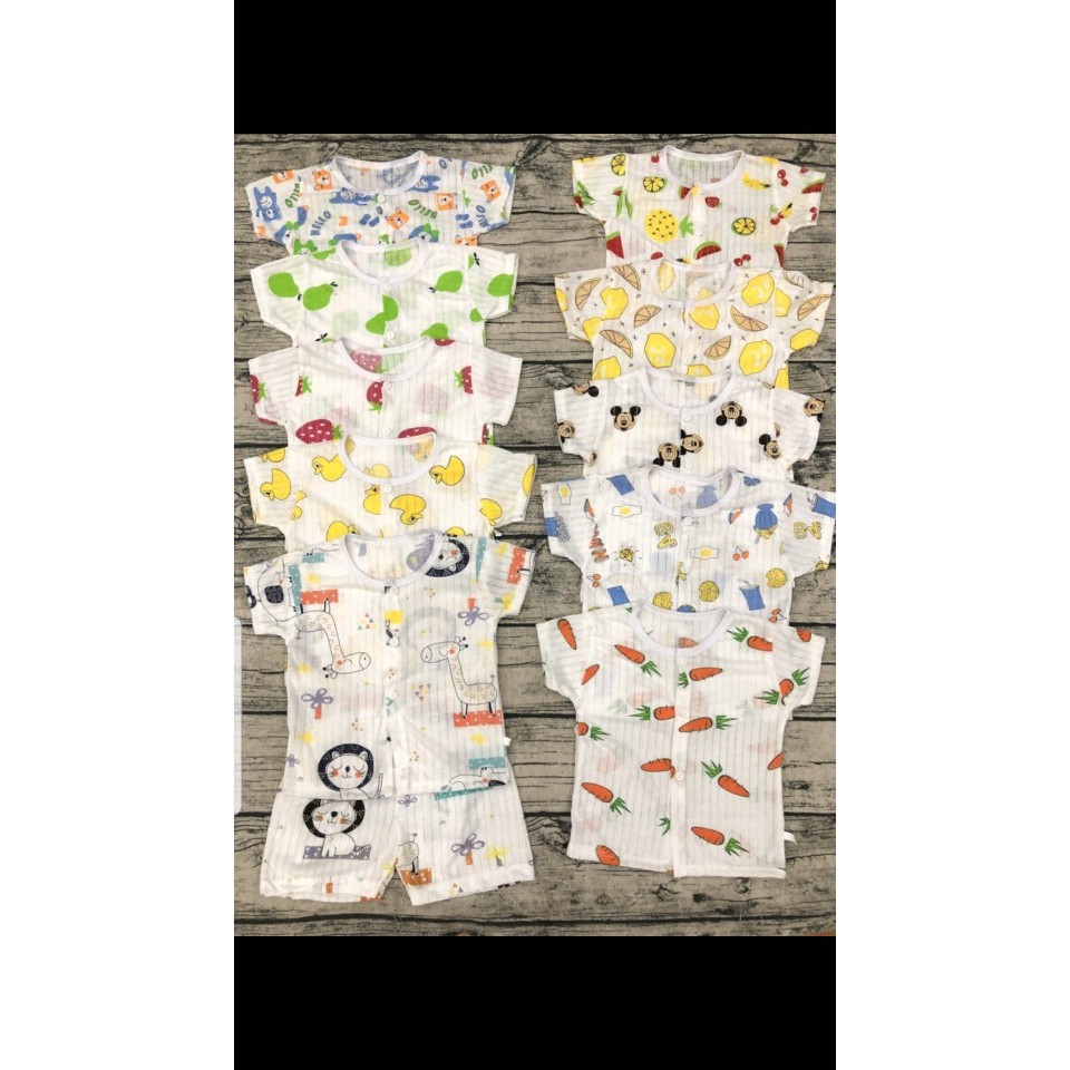 combo 10 bộ cotton giấy cúc giữa, sỉ