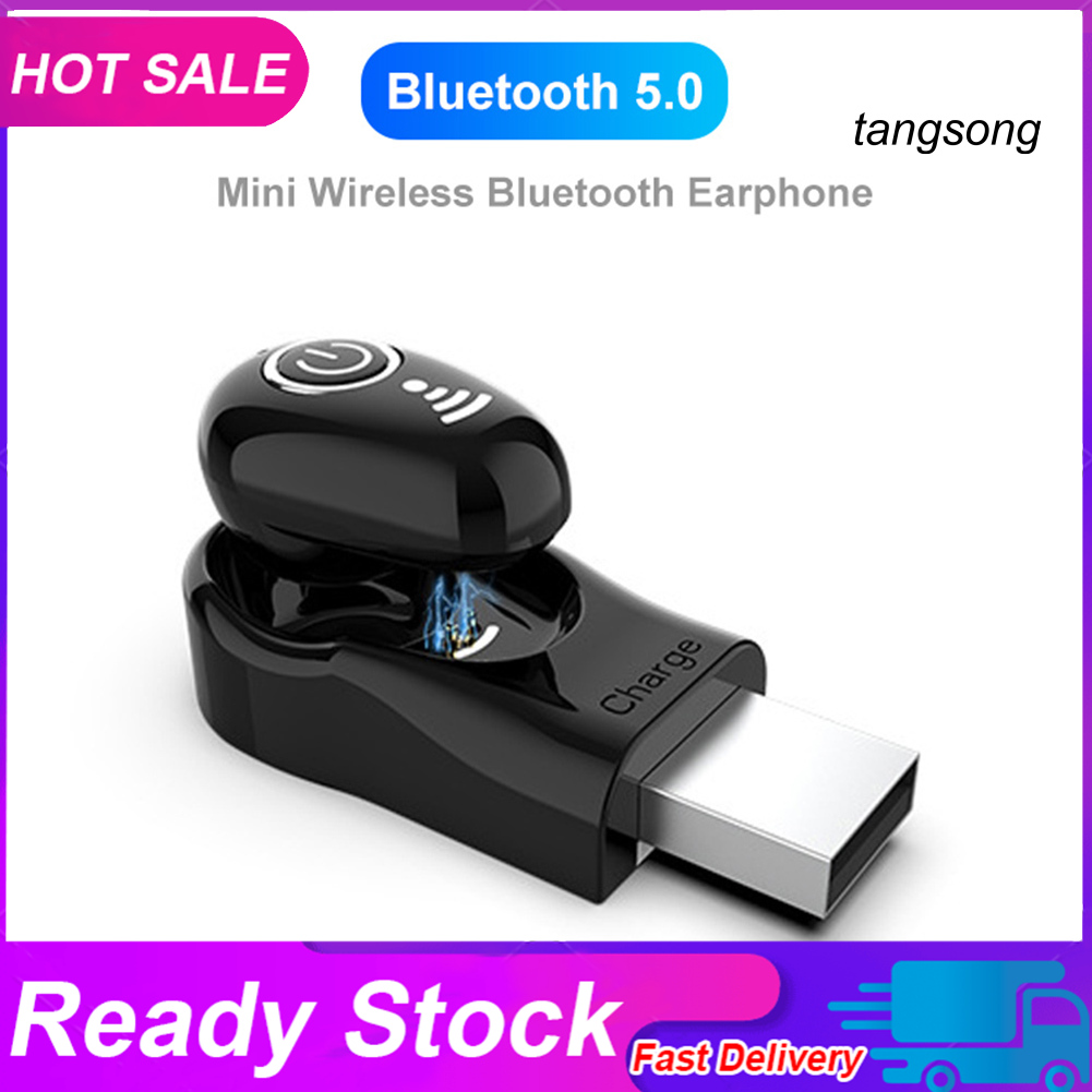 Tai Nghe Nhét Tai Không Dây Ts-S650 1pc Kết Nối Bluetooth 5.0