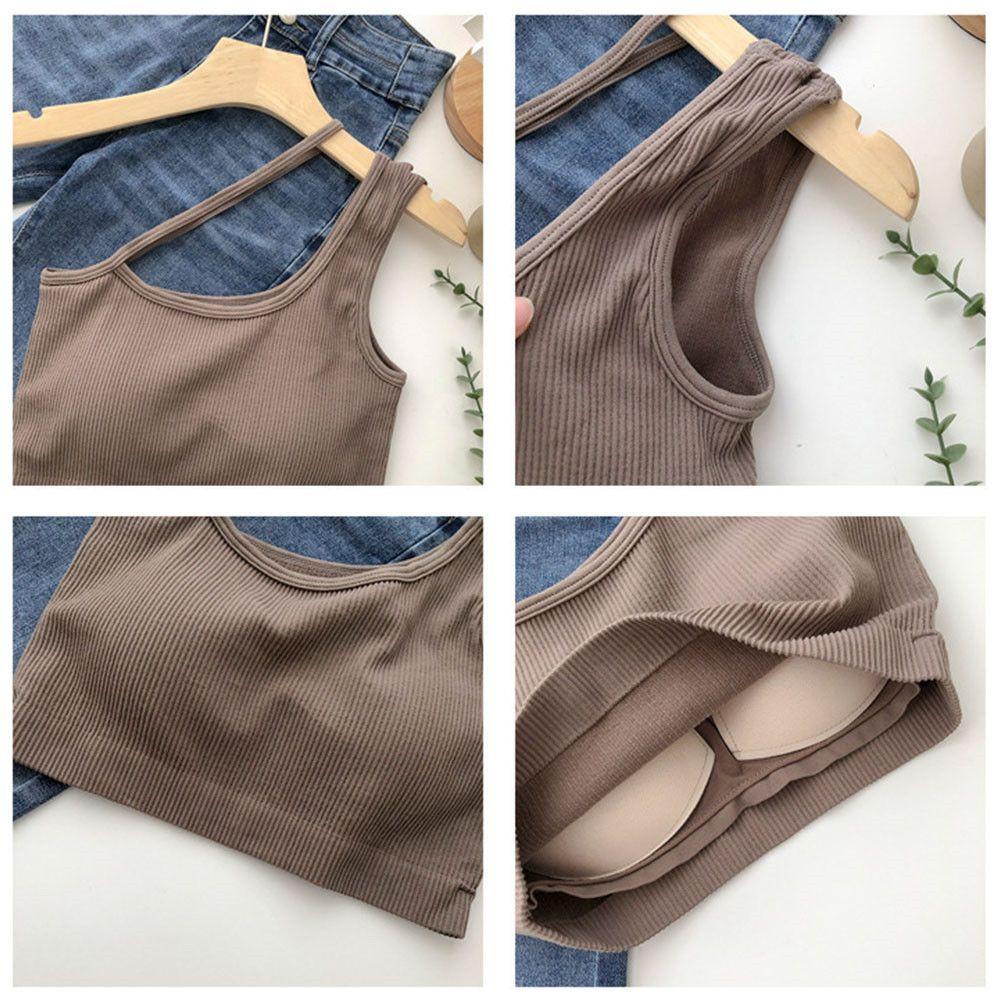 Áo Croptop Hai Dây Thời Trang Mùa Hè Cho Nữ