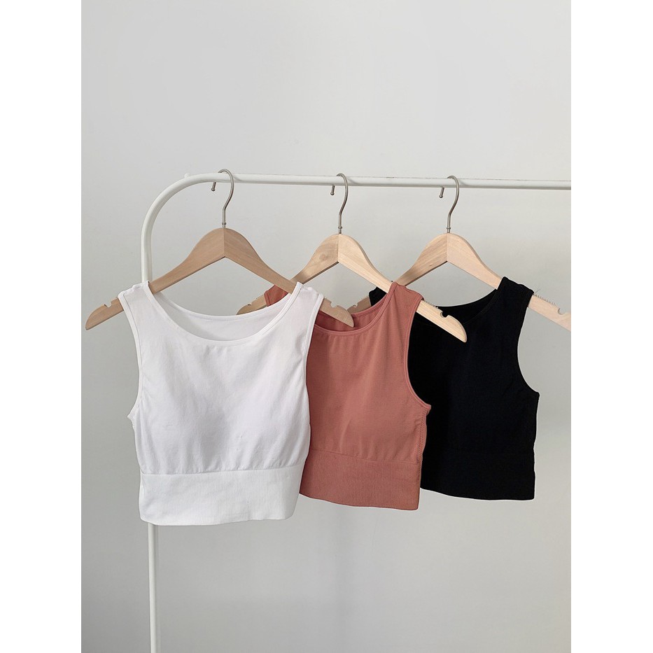Áo Croptop Nữ-Áo Tập Gym Ba Lỗ Nữ. | BigBuy360 - bigbuy360.vn