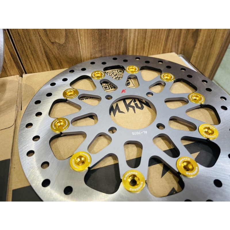 Đĩa King Drag 4 Lổ Lòng Nhôm Size 267MM ////