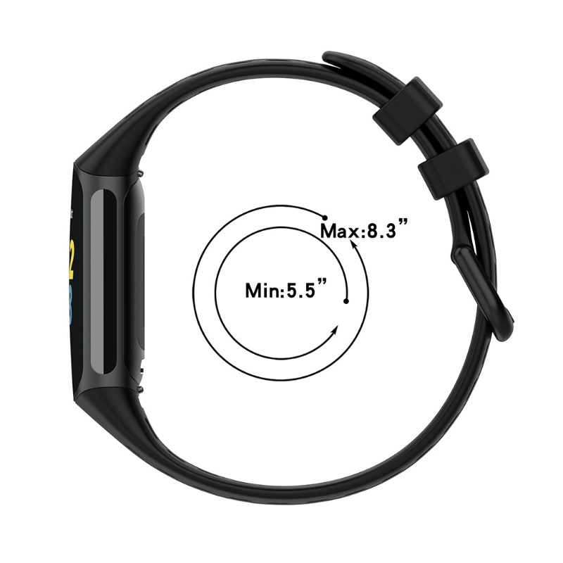 Dây Đeo Silicon Chống Mồ Hôi Cho Fitbit-Charge 5