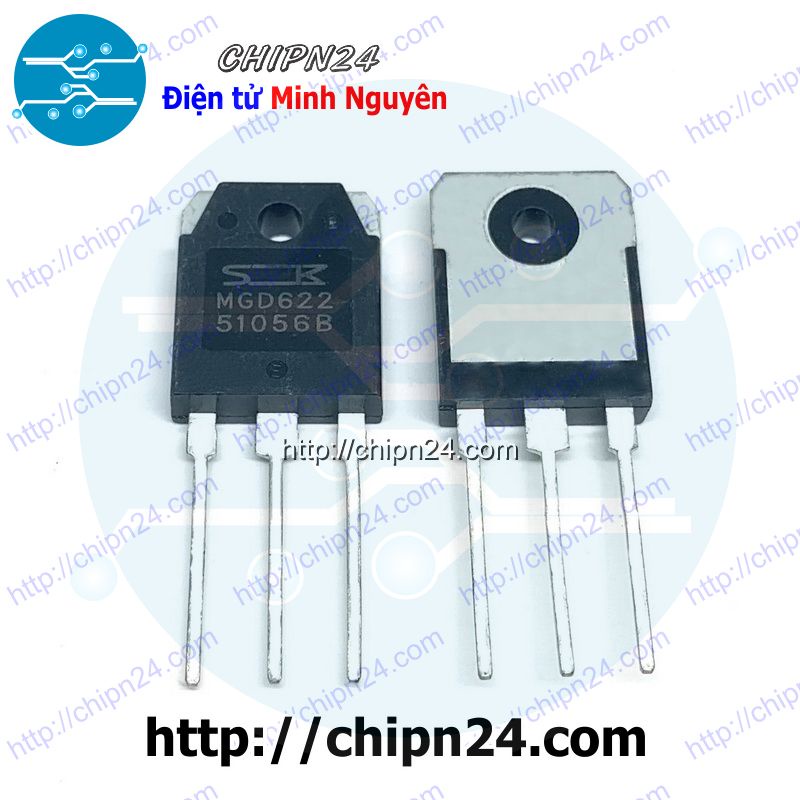 [1 CON] IGBT MGD622 TO-3P 20A 600V Kênh N (MGD622S 622)