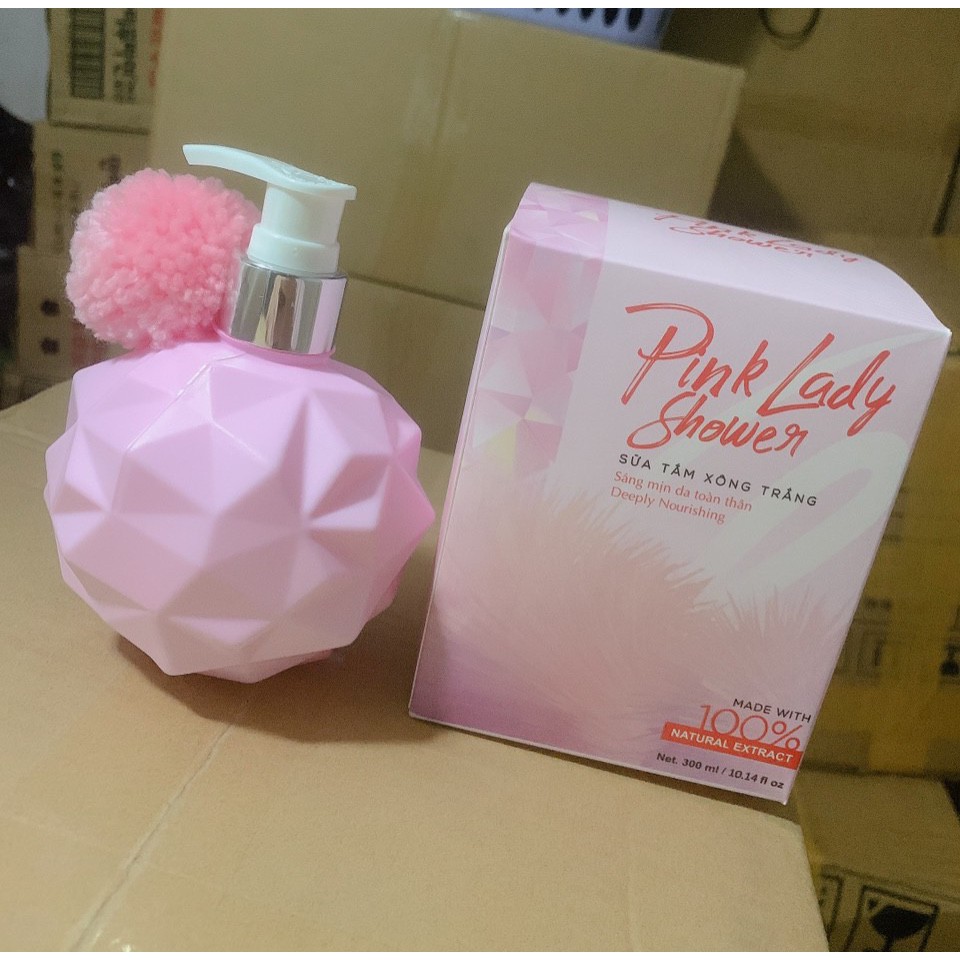 Sữa tắm xông trắng Pink Lady