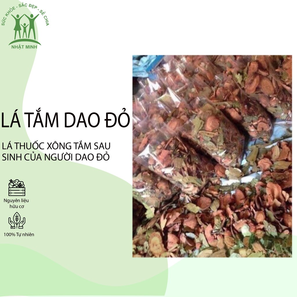 Lá thuốc xông tăm sau sinh của người Dao Đỏ