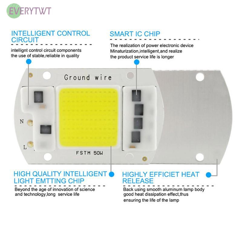 Chip đèn pha LED thông minh 20W 30W 50W