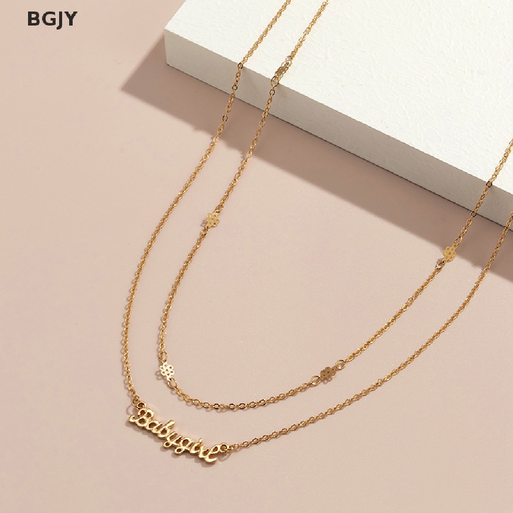 BGJY Double Layer Letters Pendants Women Waist Chain Belt Belly Bikini Beach Body NEW