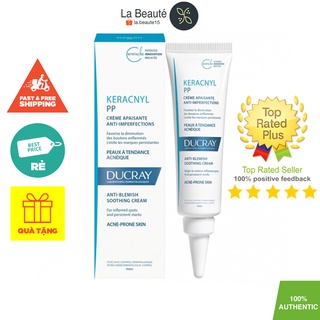 Ducray Keracnyl PP Anti-Blemish Soothing Cream - Kem Dưỡng Làm Dịu Cho Da Mụn 30ml