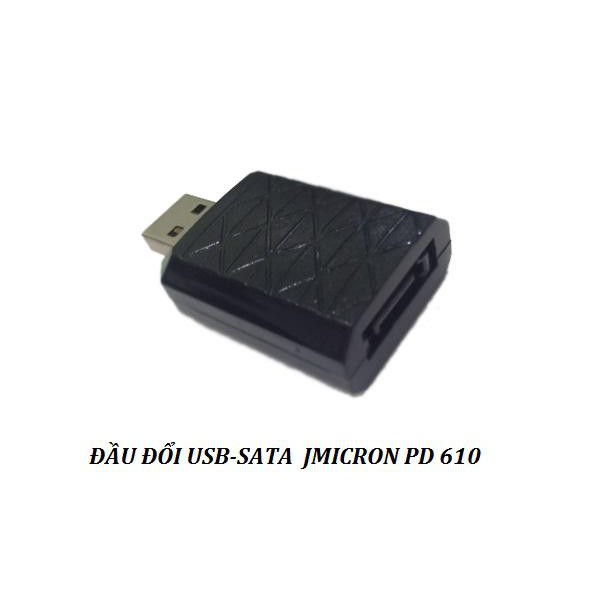 Đầu chuyển đổi kết nối ổ cứng HDD từ USB 2.0 sang Sata - Đầu USB 2.0-Sata Jmicron PD 610