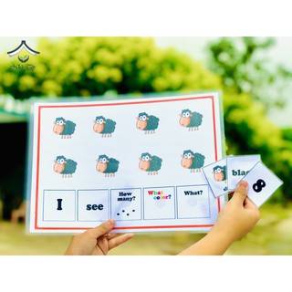[Học liệu dính dán] Học liệu tập đếm