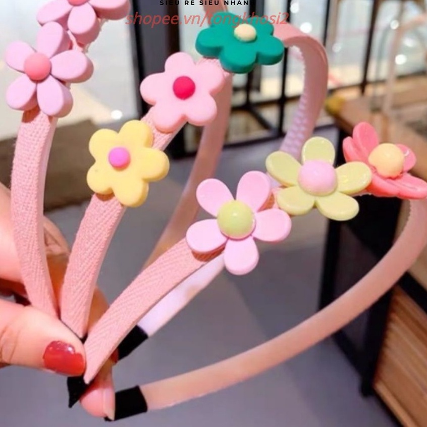 (Bán Buôn Sỉ) Bờm Kẹp Tóc Hàn Quốc Cho Bé Gái Có Đính Hoa Quả Siêu Cute Hot Nhất 2022- #bomtocchobe