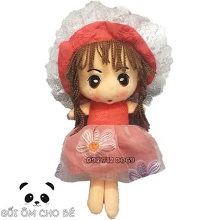 [GẤU BÔNG GIÁ RẺ] GẤU BÔNG BÚP BÊ CHIBI (25cm) MÀU MỚI