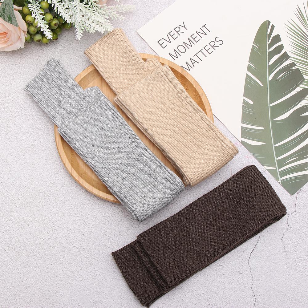 MUVAKO Ống Tay Áo Bảo Vệ Khuỷu Tay Chất Liệu Cashmere Pha Dệt Kim Cho Nữ