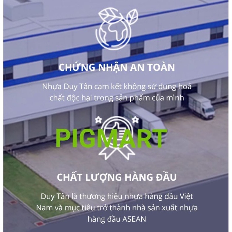 Lố 12 cÁi Hũ Nhựa An Toàn Duy Tân 330ml & 500ml