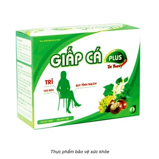 Giấp cá plus tất thành hộp 30 viên