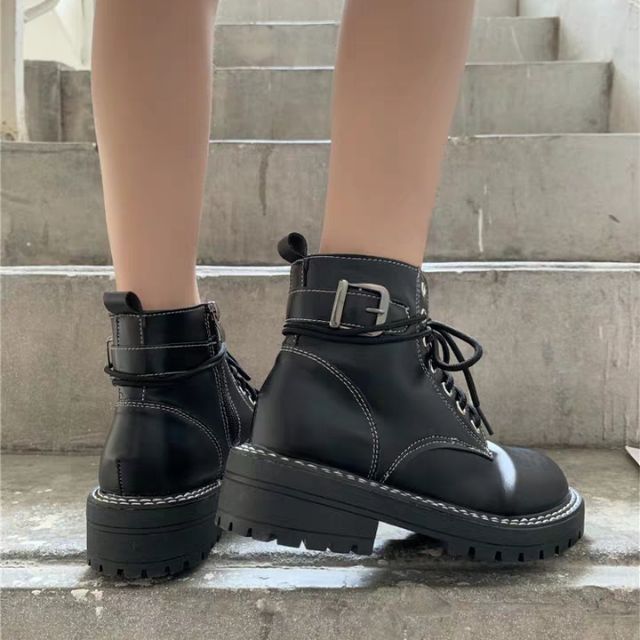 Order boots khoá bên mới nhất nằm trong BST thu đông 2019 style Hàn Quốc, hàng quảng châu loại đẹp