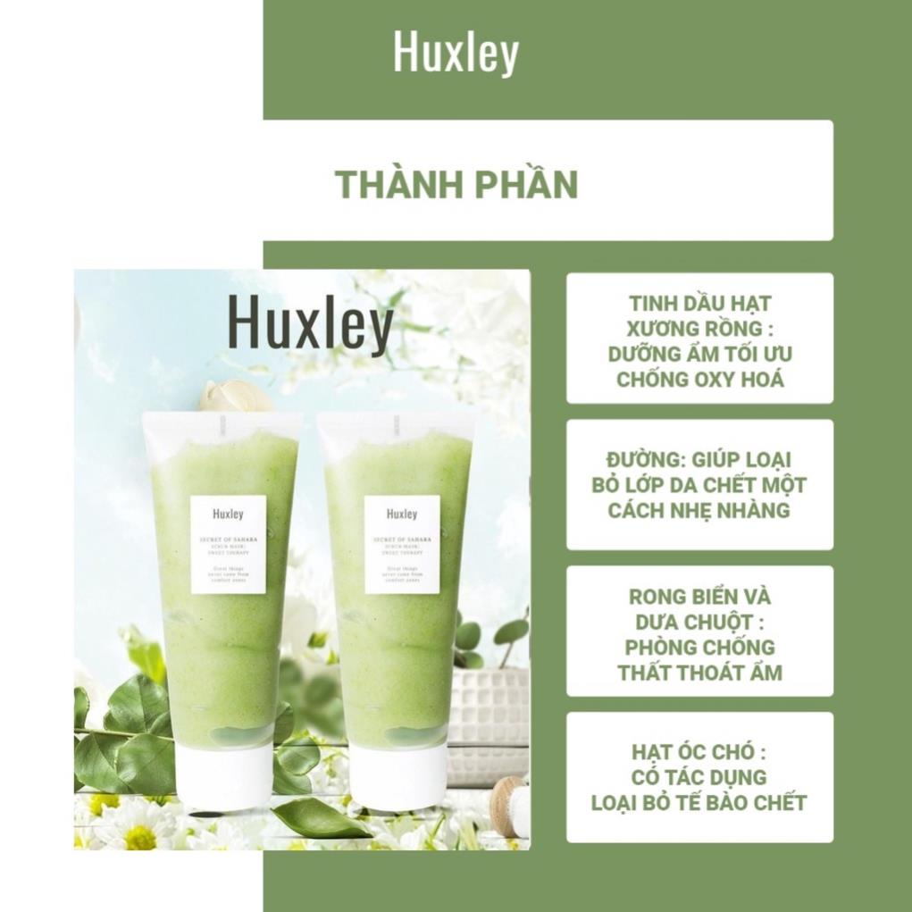 Huxley - Tẩy Tế Bào Chết Huxley  Mặt Xương Rồng - Mặt Nạ Tẩy Da Chết Secret Of Sahara Scrub Mask Hàn Quốc 120gr