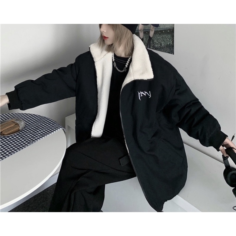 [CÓ ẢNH THẬT] ÁO KHOÁC LÔNG HAI MẶT - ÁO KHOÁC KAKI LÓT LÔNG VŨ HÀNG CAO CẤP JUM.CLOSET