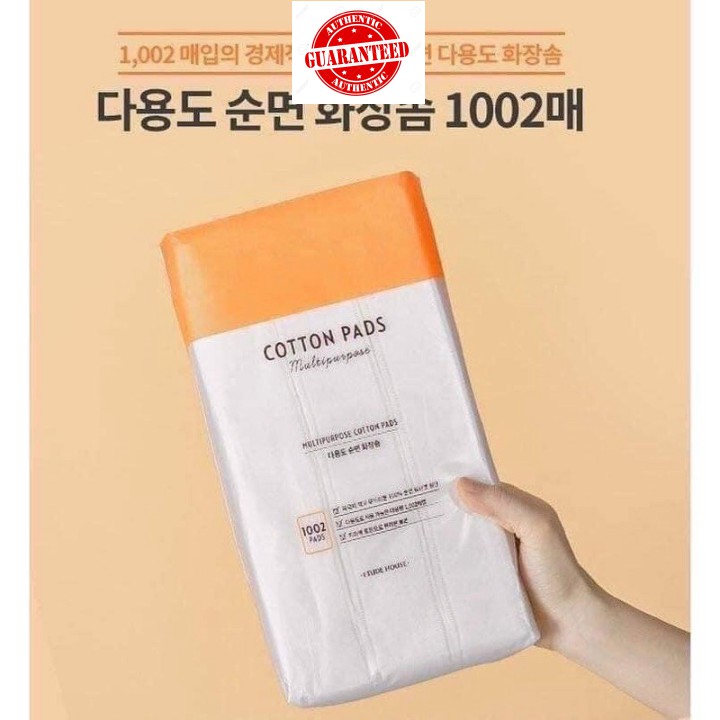 [1002 miếng] Bông tẩy trang Etude House Cotton pads