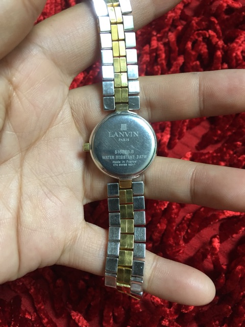 Đồng hồ nữ lanvin paris Hàng si