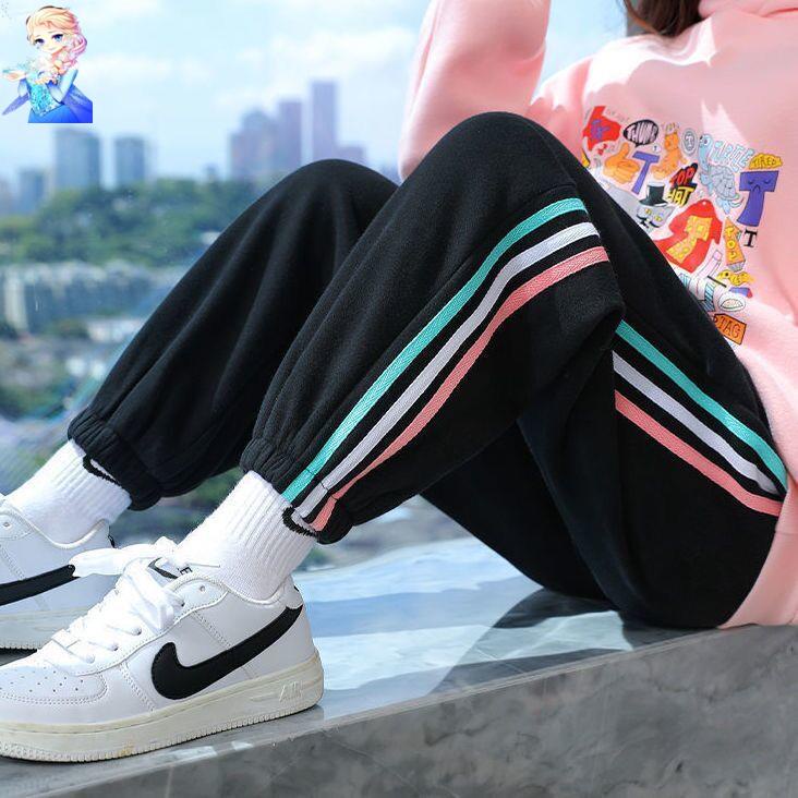 Quần Jean Dài Thể Thao Chống Muỗi Phong Cách Thời Trang Xuân Thu Hàng Mới Phong Cách Phương Tây 2022 Cho Bé Gái