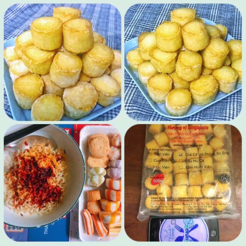 Cá viên mô phỏng sò điệp (giao hoả tốc HCM)