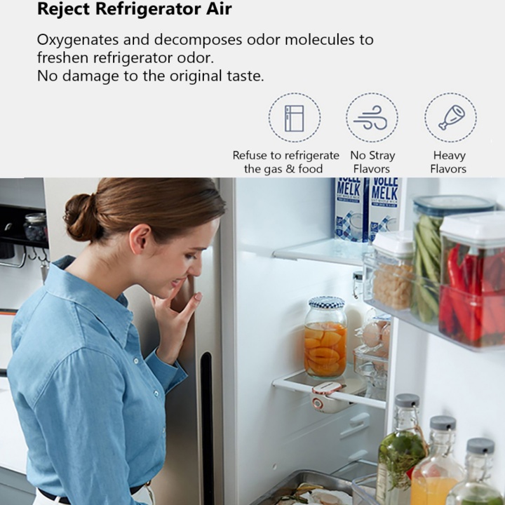 Máy khử mùi, diệt khuẩn, lọc không khí trong tủ lạnh. Thương hiệu Morphy Richards - MR2060 (Hàng Chính Hãng) .