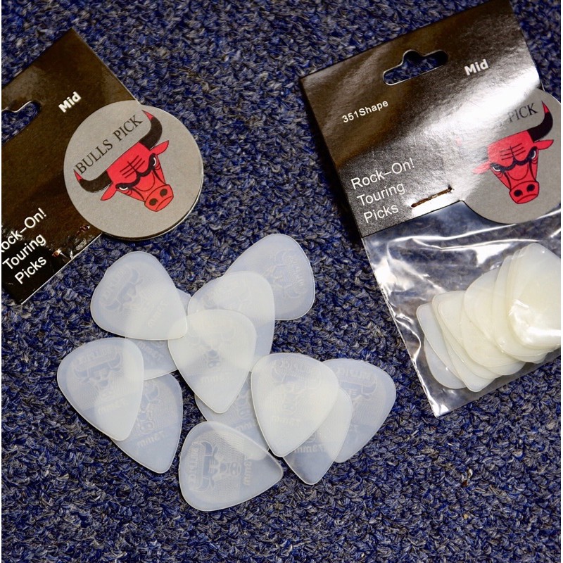 Siêu phẩm Pick Guitar Bulls Pick | Combo 12 cái