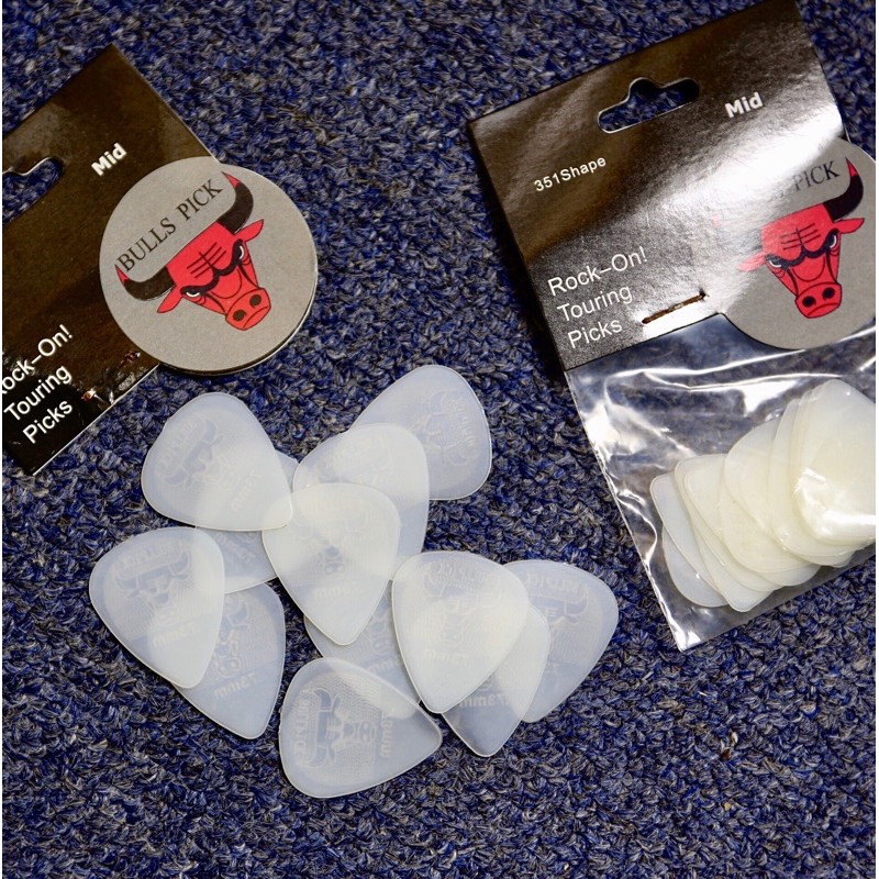 Siêu phẩm Pick Guitar Bulls Pick | Combo 12 cái