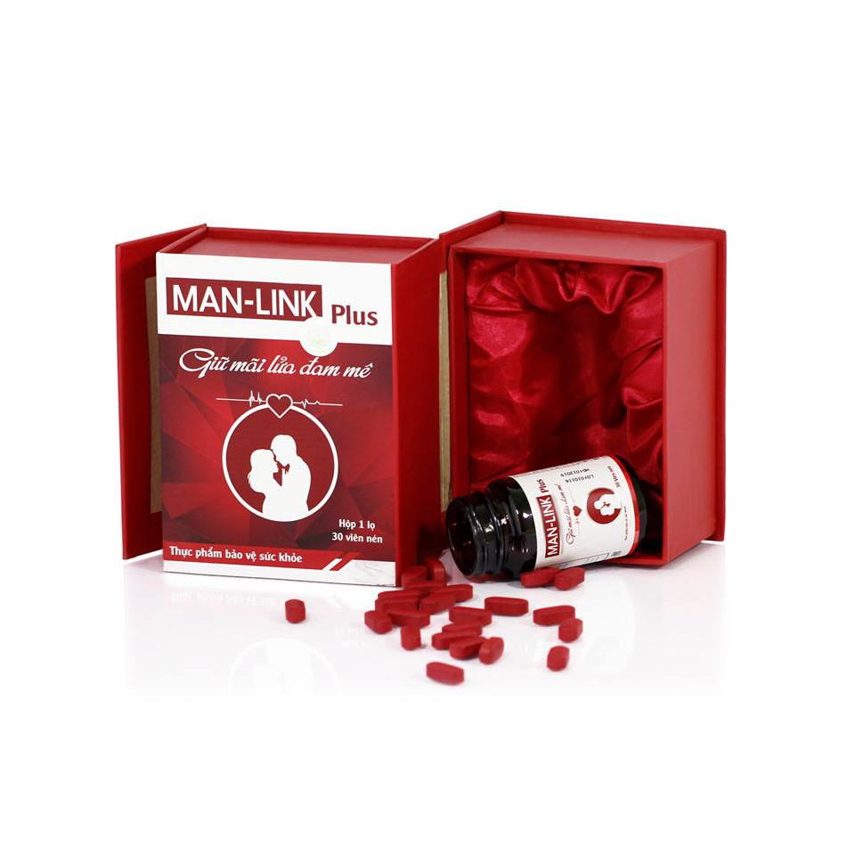 [Sản phẩm CHÍNH HÃNG] Manlink plus –  Tăng cường sinh lực, hỗ trợ điều trị yếu sinh lý Nam
