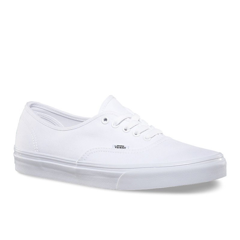 Giày Sneaker Unisex Vans Authentic All White - VN000EE3W00