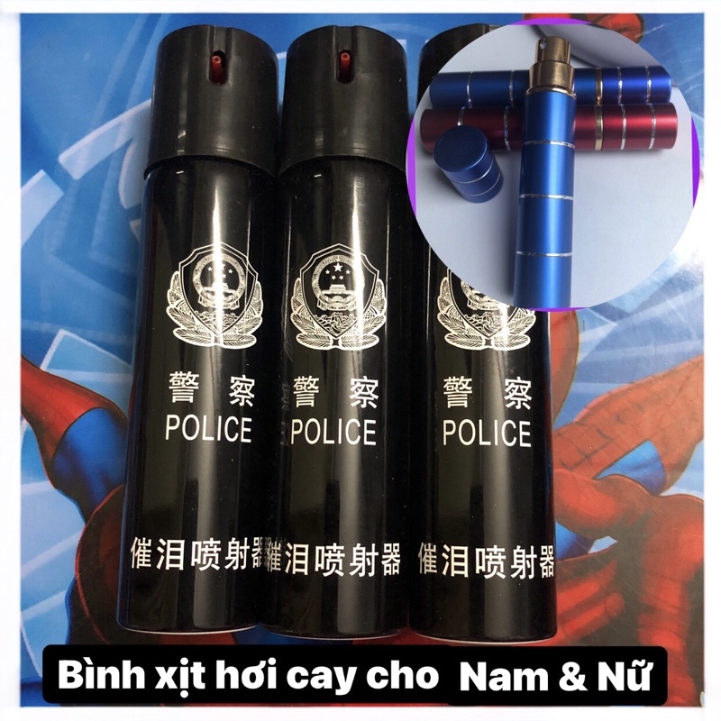 Bình xịt cho Nam và Nữ bảo vệ bản thân.