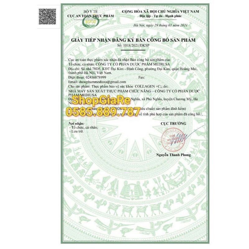 [Chính hãng] Collagen C 16000mg đẹp da, chống lão hóa, mờ thâm, trắng da (Hộp 60 viên) | BigBuy360 - bigbuy360.vn