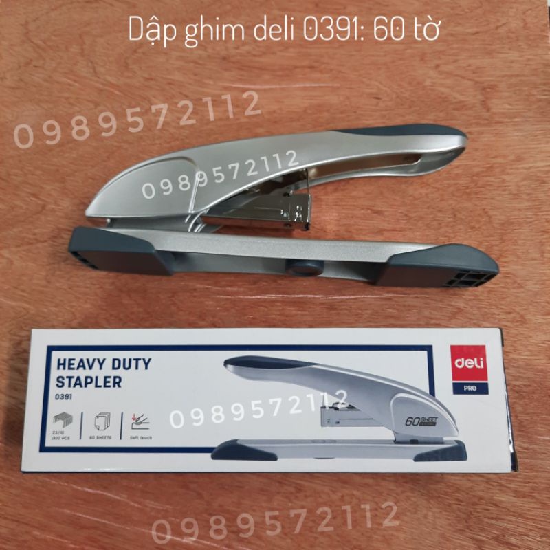 Dập ghim Deli 0391 - 60 tờ.