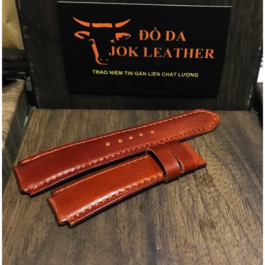 Dây Da Đồng Hồ Casio ae 1200 whd màu nâu đậm kèm khóa