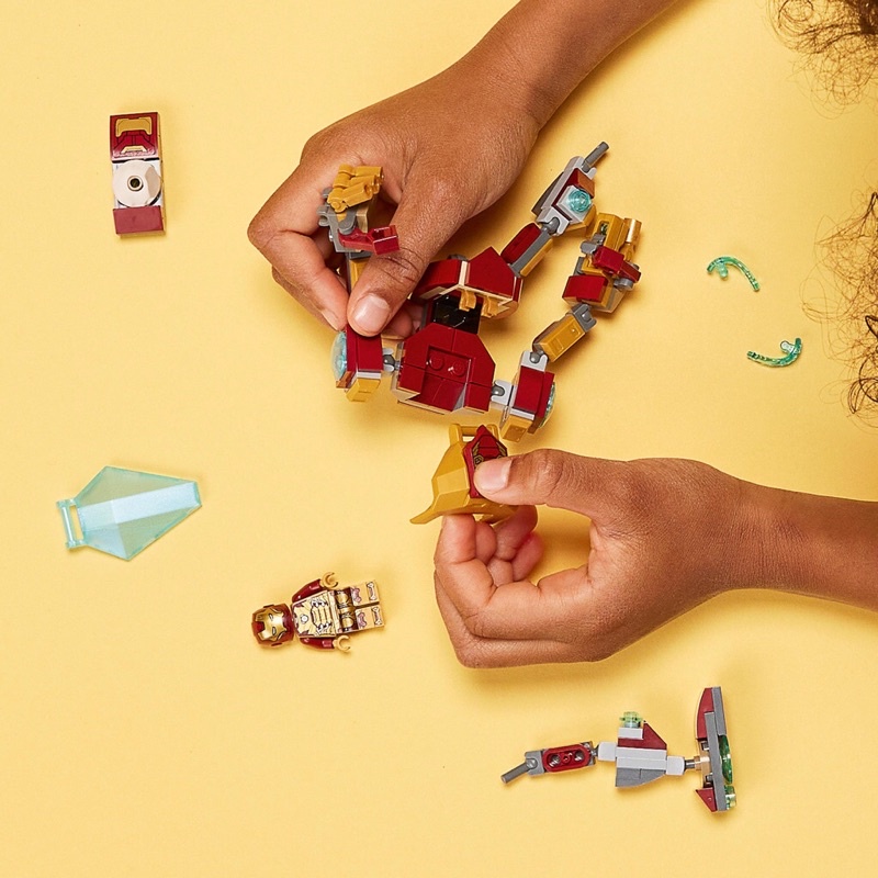 Bộ lắp ráp mô hình Chiến giáp Người Sắt - LEGO Marvel 76203 Iron Man Mech Armor