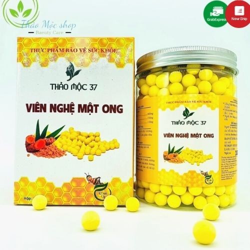 Viên nghệ mật ong Thảo Mộc 37 [Chính hãng - Rẻ vô địch] | BigBuy360 - bigbuy360.vn