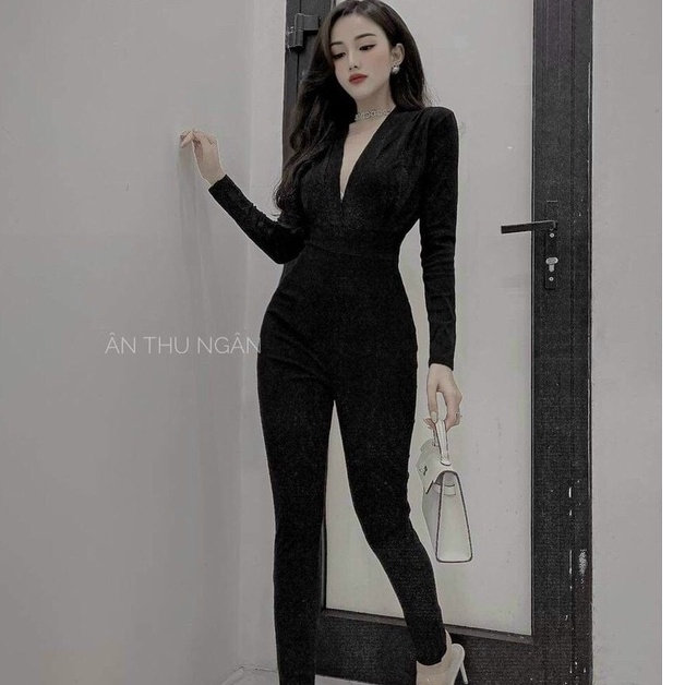 Jum dài I088 thiết kế kiểu hở ngực dành cho nữ siêu tôn dáng