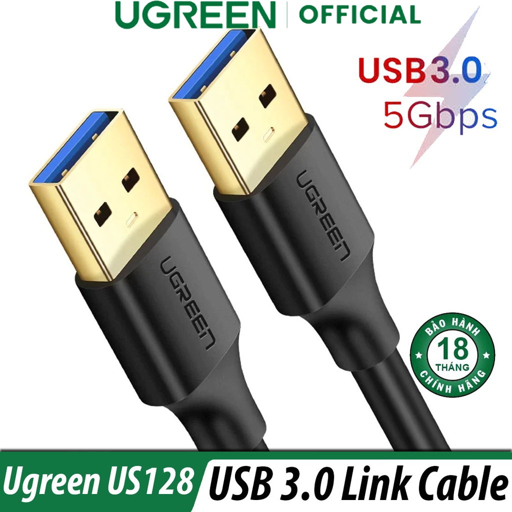 Cáp USB 3.0 2 Đầu Cực Ugreen US128 Chính Hãng