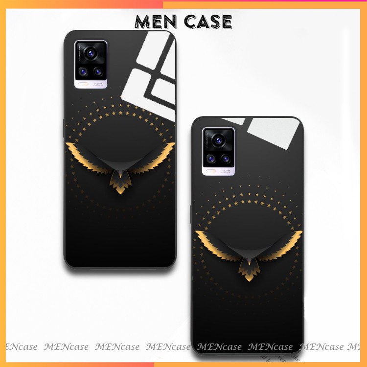 Ốp lưng ép kính vivo v20 mặt lưng cường lực chống bể hình sắc nét