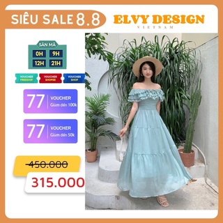 Maxi bèo trễ vai hottrend