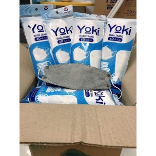 1 THÙNG 300 CÁI KHẨU TRANG 4D YOKI