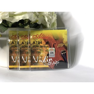 💥chính hãng💥 dây đàn violin alice a704 lõi thép 💥freeship extra💥 dây đàn alice chính hãng dây thép mạ - music haus