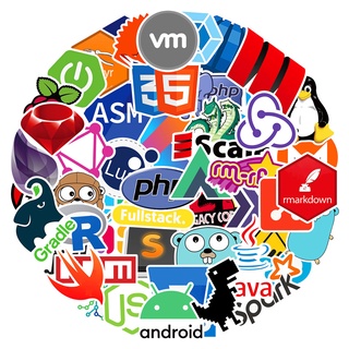 Sticker developer sticker lập trình viên chống nước TooYoo BK00262